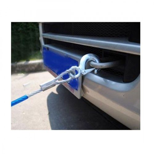 7 Tones Steel Towing Rope 100% New and High Quality ！Fluorescence, making it safer at night. Tow your beloved car away from the place where it breaks down.Blue
Blu