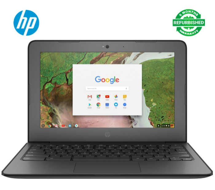 (Special Offer) Refurbished HP Chromebook 11 G5 Laptop 11.6" Display Intel Celeron N3060 4GB RAM + 16GB SSD Storage  HDMI  HD Camera Chrome OS Laptops Computer Notebook 6 Months Warraanty