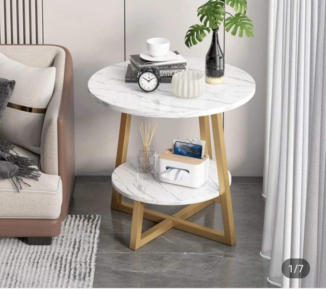 Wooden Top multiple purposes side table bedside table soft wooden  comes dismantled suitable as bedside or living room side table