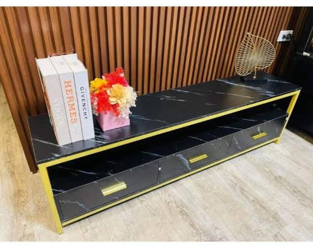 Nordic TV Cabinet High quality 3 shelves drawers storage living room tv station furniture  Size:140*30*38cm Living Room Furniture Tv & Media Furniture