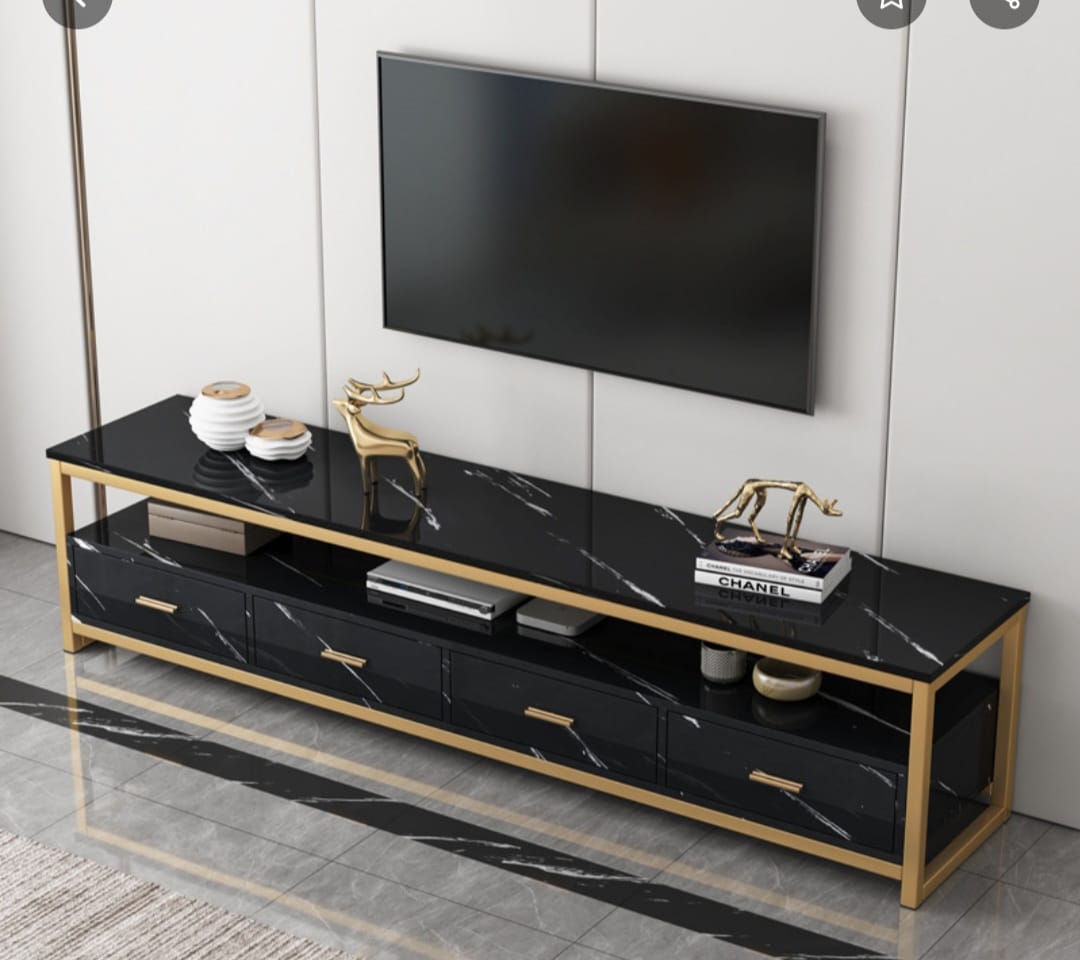 Nordic TV Cabinet High quality 3 shelves drawers storage living room tv station furniture  Size:140*30*38cm Living Room Furniture Tv & Media Furniture