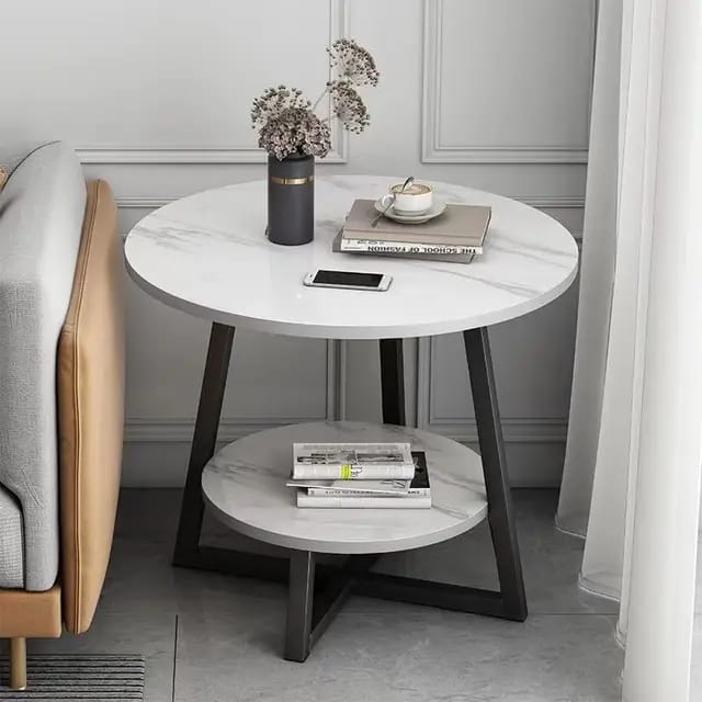 Wooden Top multiple purposes side table bedside table soft wooden  comes dismantled suitable as bedside or living room side table
