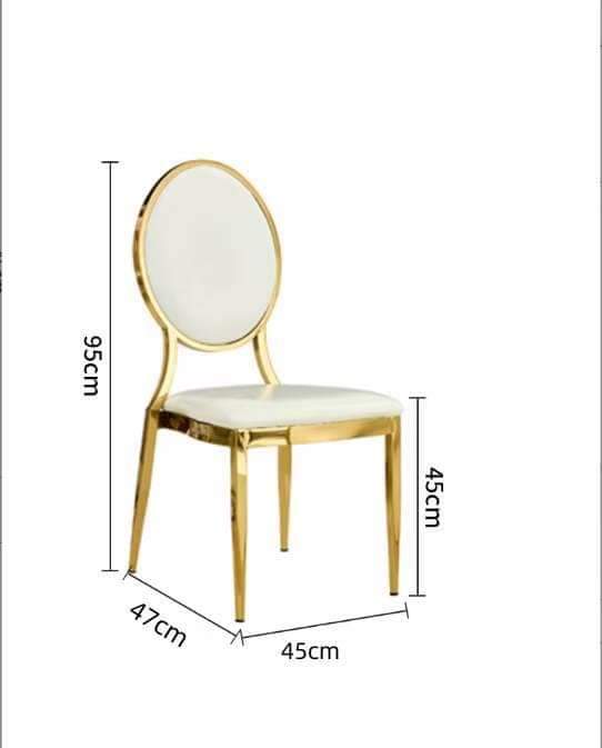 EVENTS MODERN CHAIRS WITH RUST FREE STAINLESS STEEL GOLD LEG EAMES CREATIVE HOME,GARDEN WEDDING LOUNGE CAFE STACKABLE OUTDOOR HEAVYWEIGHT