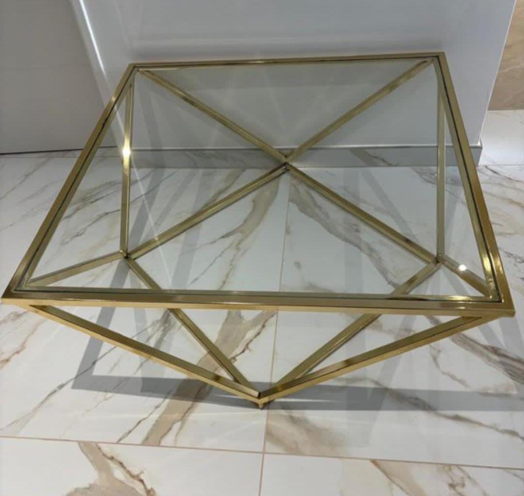 Nobel Tampered Glass Round Coffee Table Black 80cm Furniture Kitchen & Dining Room Quality Coffee Table Unique