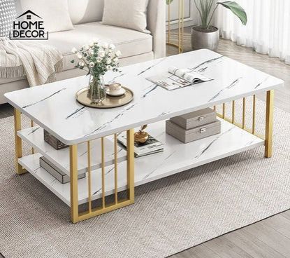 Nordic Marble effect pattern imported coffee table  Kitchen & Dining Room Furniture