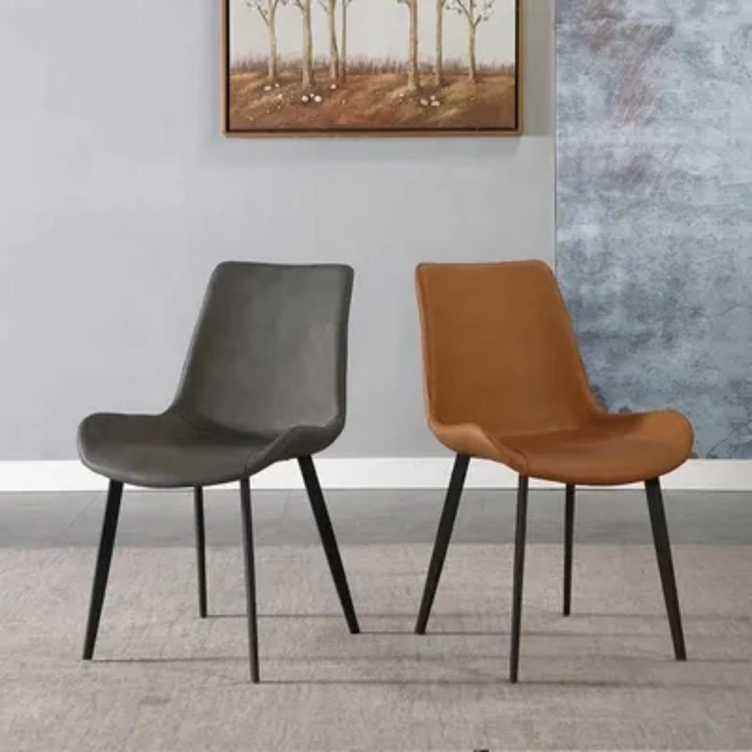EAMES MODERN DINING CHAIRS WITH METALLIC LEG EAMES CREATIVE HOME AND OFFICE USE EAMES CHAIR