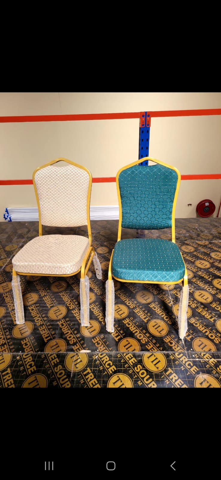 CONFERENCE SHAIR WITH METALLIC LEG EAMES CREATIVE HOME AND OFFICE . 1Pc Classy Banquet Chair For Restaurants, Churches, Conference Halls Red as picture