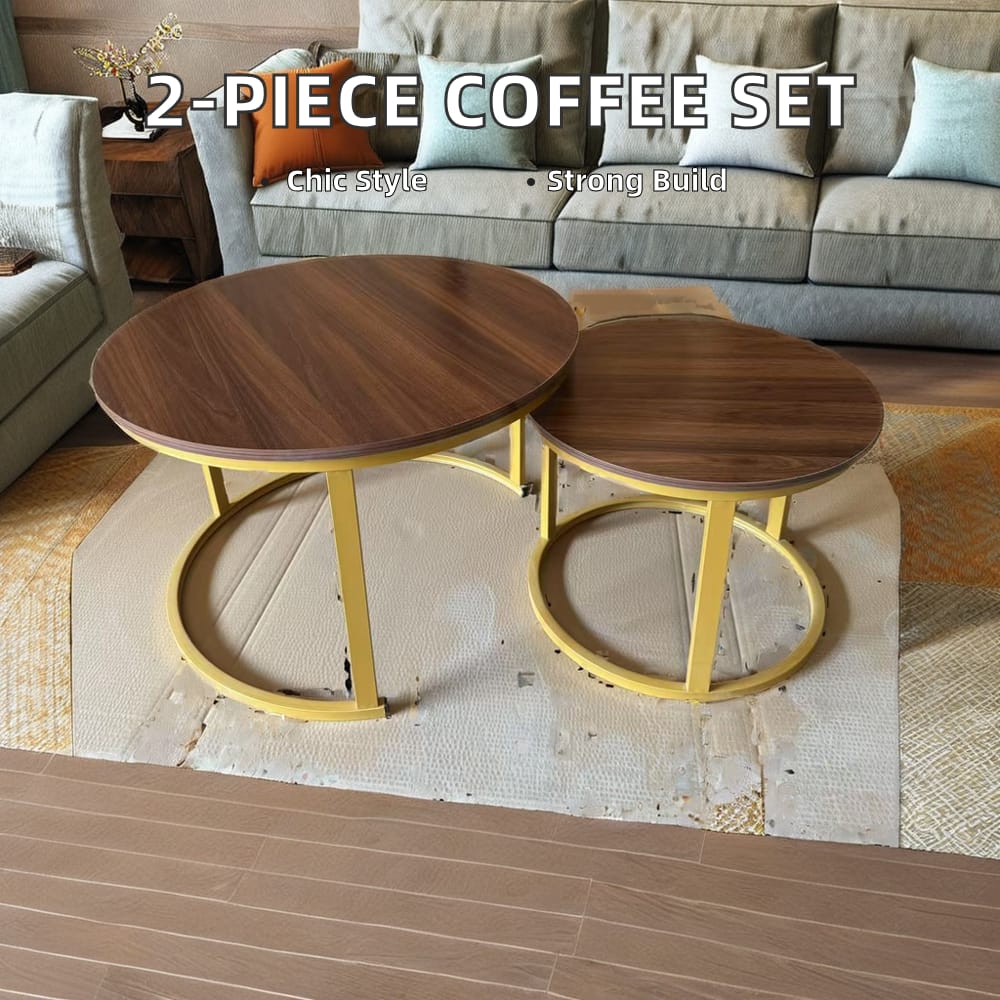 Nesting Bree marble effect Nordic luxury coffee table 2 in 1 tables Marble,WOODEN Effect Dining Room Furniture Nesting Nordic luxury coffee table