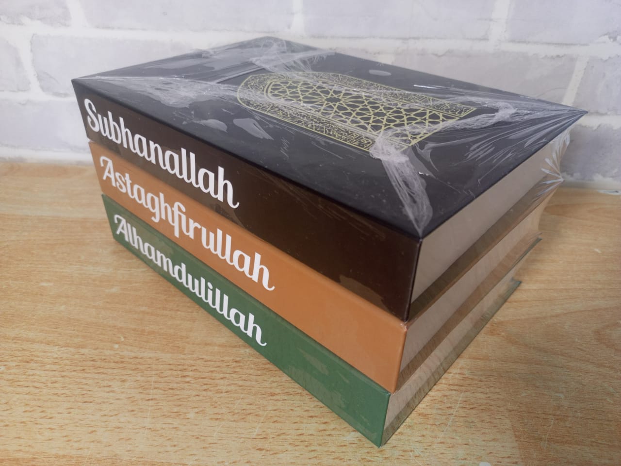 3in1 Decorative Dummy book - Home décor Decor books  (SET OF THREE)
with good messages.