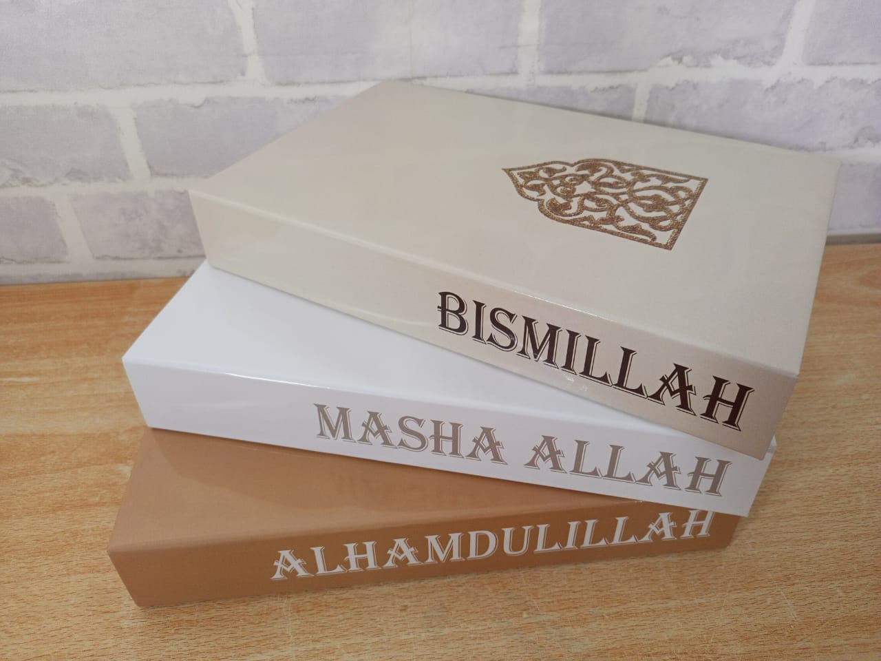 3in1 Decorative Dummy book - Home décor Decor books  (SET OF THREE)
with good messages.