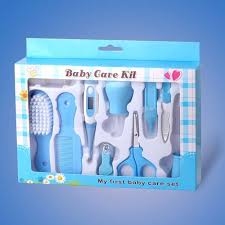 Baby Grooming Kit, 10Pcs Newborn Baby, Toddler, Kids Care Accessories Set, Portable Infants Care Kit | Ideal for Travelling & Home Use