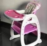 3 In 1 Convertible Baby High Feeding Chair MULTICOLOURED