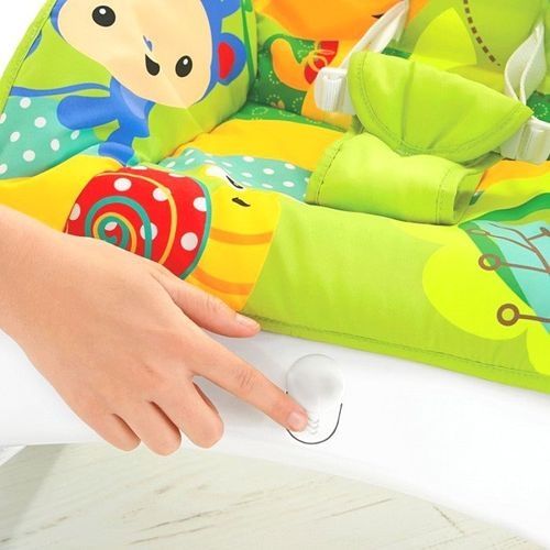 2-in-1 Baby Rocker & Dining Chair | Portable Reclining Infant Seat to Toddler Rocker | Adjustable Kickstand & Feeding Table