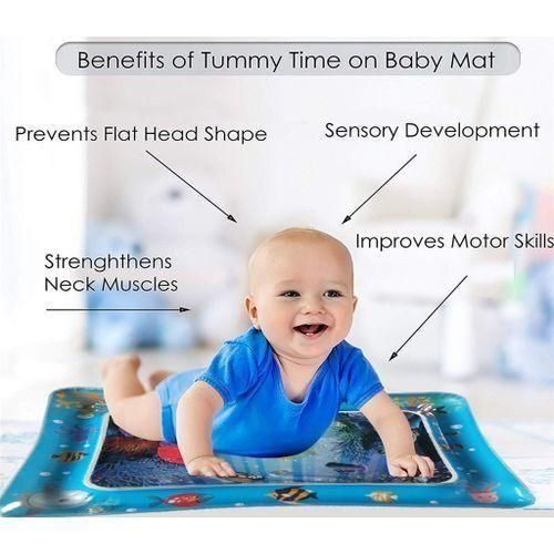 Water Play Mat Strengthens Neck, Back, and Arms While Enhancing Sensory and Cognitive Skills