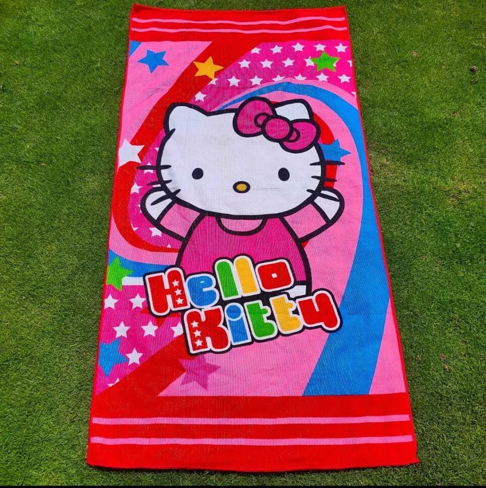 Animated Character 100% Cotton Baby Bath Towels – Vibrant Cartoon-Themed Softness for Toddlers & Kids