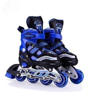LARGE size 38-42  Flashing Four Wheels Inline Adjustable Roller Skates Shoes