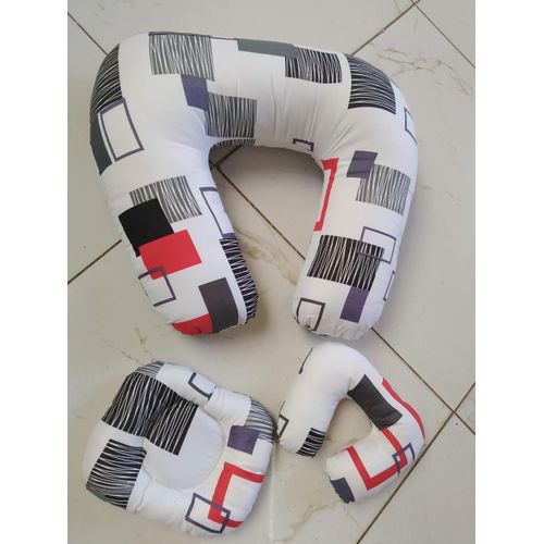 Multifunctional 3-in-1 Nursing, Sit-Me-Up, and Baby Support Pillow Set
Large U-Shaped Nursing Pillow,Head/Positioning Pillow and Baby Neck Pillow