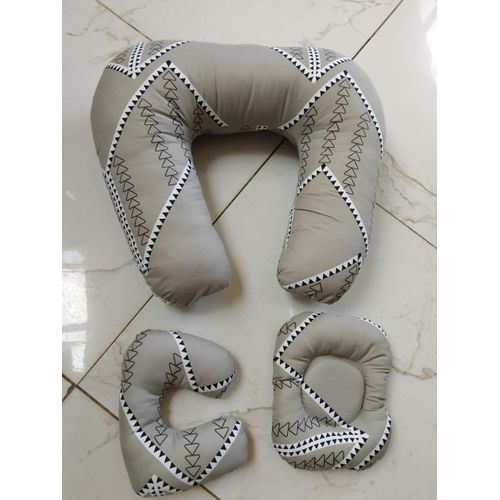 Multifunctional 3-in-1 Nursing, Sit-Me-Up, and Baby Support Pillow Set
Large U-Shaped Nursing Pillow,Head/Positioning Pillow and Baby Neck Pillow