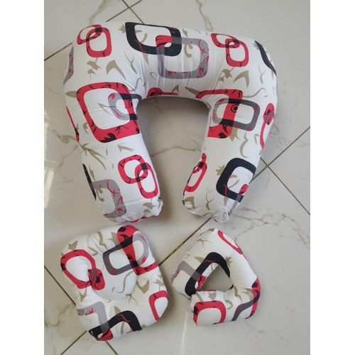 Multifunctional 3-in-1 Nursing, Sit-Me-Up, and Baby Support Pillow Set
Large U-Shaped Nursing Pillow,Head/Positioning Pillow and Baby Neck Pillow