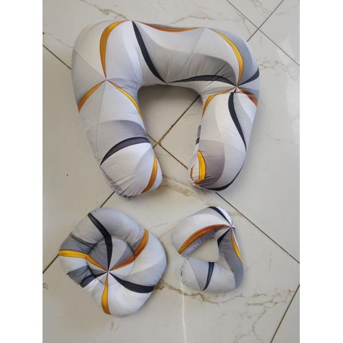 Multifunctional 3-in-1 Nursing, Sit-Me-Up, and Baby Support Pillow Set
Large U-Shaped Nursing Pillow,Head/Positioning Pillow and Baby Neck Pillow