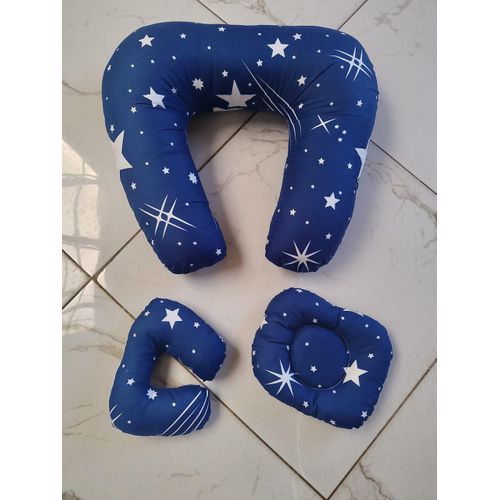 Multifunctional 3-in-1 Nursing, Sit-Me-Up, and Baby Support Pillow Set
Large U-Shaped Nursing Pillow,Head/Positioning Pillow and Baby Neck Pillow