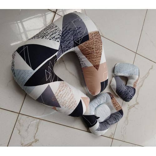 Multifunctional 3-in-1 Nursing, Sit-Me-Up, and Baby Support Pillow Set
Large U-Shaped Nursing Pillow,Head/Positioning Pillow and Baby Neck Pillow