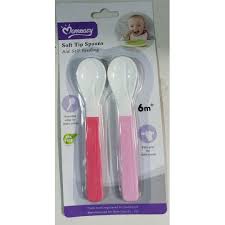 Momeasy Soft Silicone Spoon Set – 2 Pack Baby Feeding Spoons (BPA-Free)