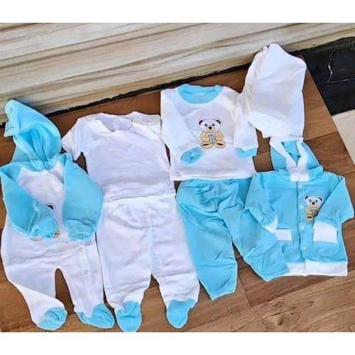 The Ultimate 35-Piece Newborn Essentials Starter Pack,Laundry Basket,Baby Care Kit,Baby Wipes, Receiving Set,Liners, Hats, Vests,Diaper Bag, baby warmer, washcloth (Print May Vary)