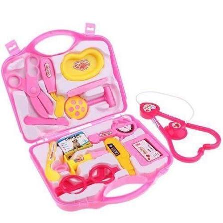 : Kids Pretend Play Doctor & Medical Kit in Portable Carry Case