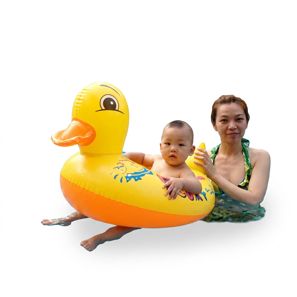 Classic Floating Yellow Rubber Duck Bath Toys – Waterproof Fun for Bathtubs & Swimming Pools