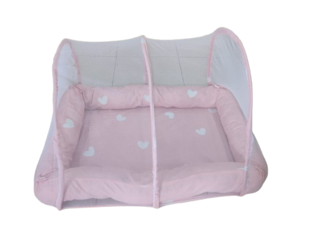 Baby Nest & Co-sleeper with Removable Mosquito Net Baby Nest & Co-sleeper Foldable + Pillow+ Net.Safe and perfect for co-sleeping Hypoallergenic materials, breathable and non-toxic Comfortable