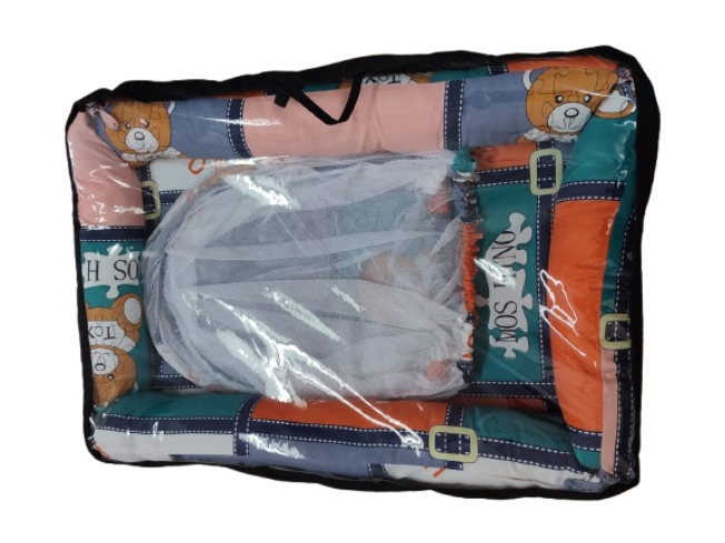 Baby Nest & Co-sleeper with Removable Mosquito Net Baby Nest & Co-sleeper Foldable + Pillow+ Net.Safe and perfect for co-sleeping Hypoallergenic materials, breathable and non-toxic Comfortable