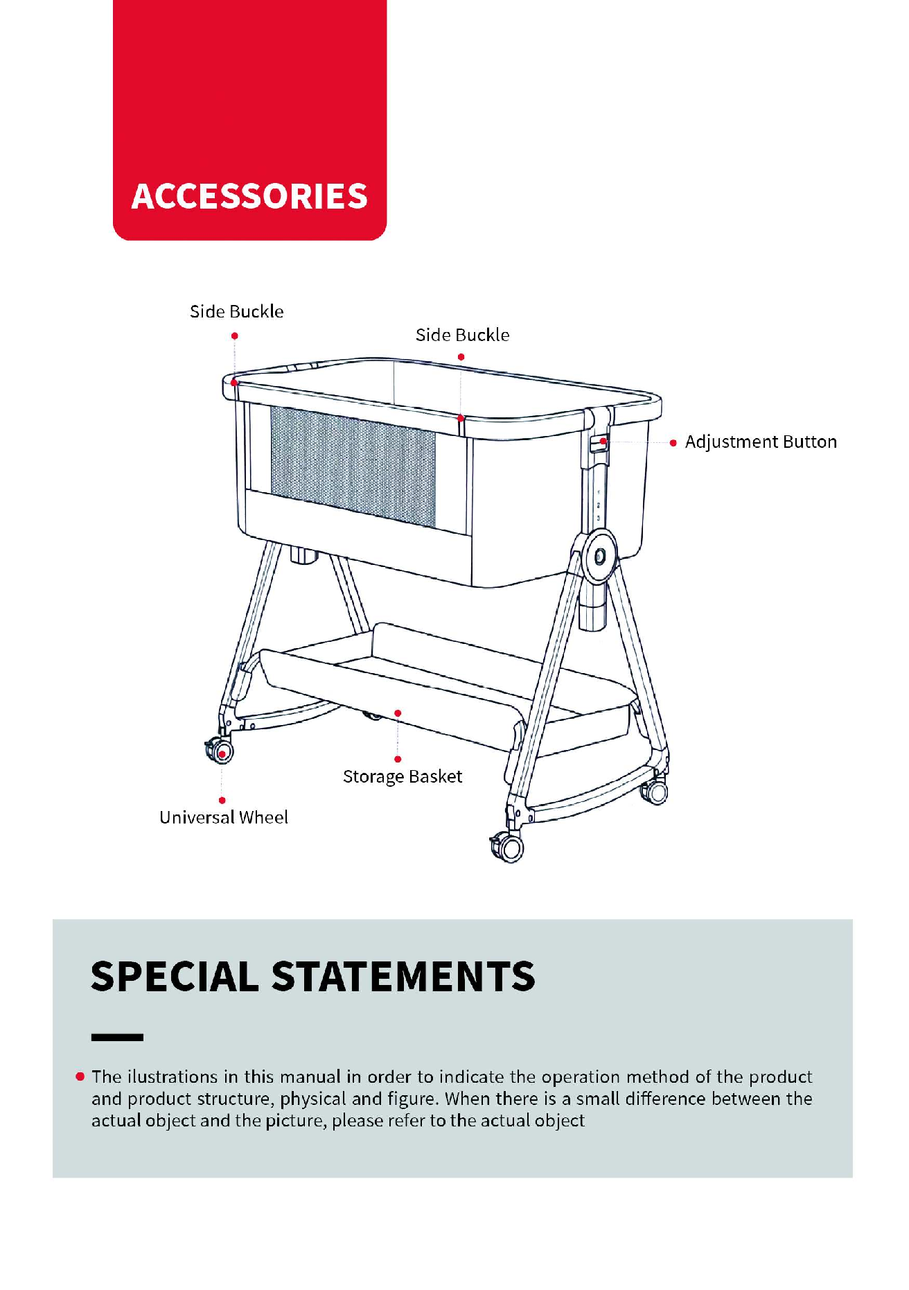 4-in-1 Adjustable Baby Bassinet & Bedside Sleeper with Canopy
co sleeper bassinet with wheels mosquito net adjustable height 5 levels rocking mode matres