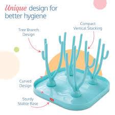 Momeasy Universal Baby Bottle Drying Rack | Space-Saving & Hygienic Feeding Organizer