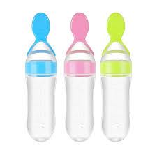 All-in-One Baby Weaning & Feeding Starter Set – 6 Pieces
 Silicone Bib, Masher,fruit Pacifier,feeding Bottle,bottle Brush , Silicone Squeeze Feeder