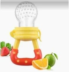 2-in-1 Baby Fruit Feeder Pacifier & Silicone Teething Toy
Introduce solid foods like bananas, strawberries, or steamed veggies safely.