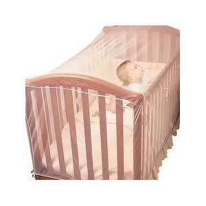 Universal Elasticated Fitted Mosquito Net for Baby Cot (2 x 4 ft) – Breathable Ultra-Fine Protective Mesh Cover for Cribs and Toddler Beds