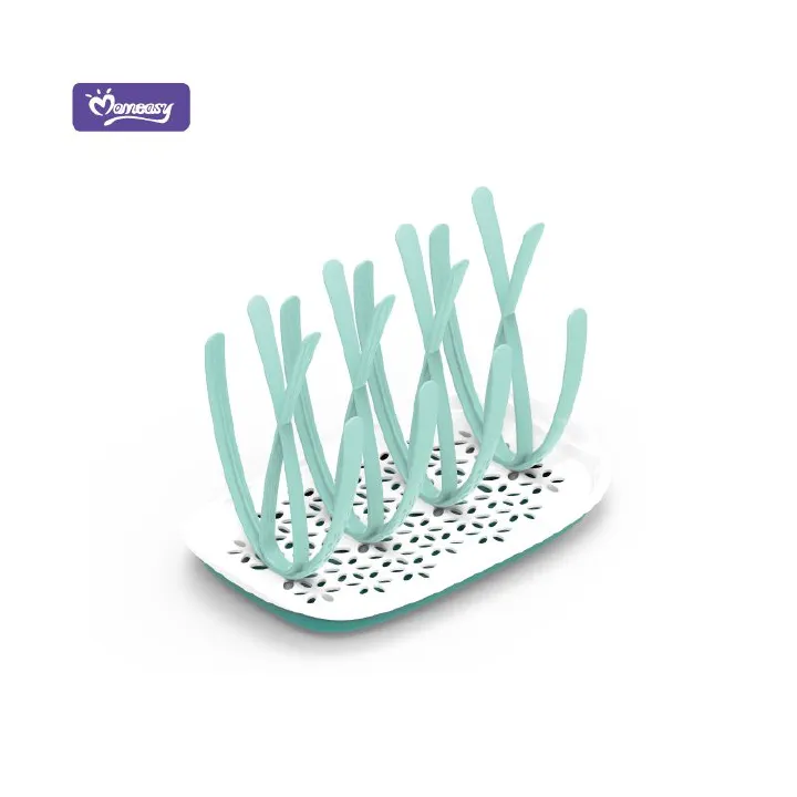 Momeasy Universal Baby Bottle Drying Rack | Space-Saving & Hygienic Feeding Organizer