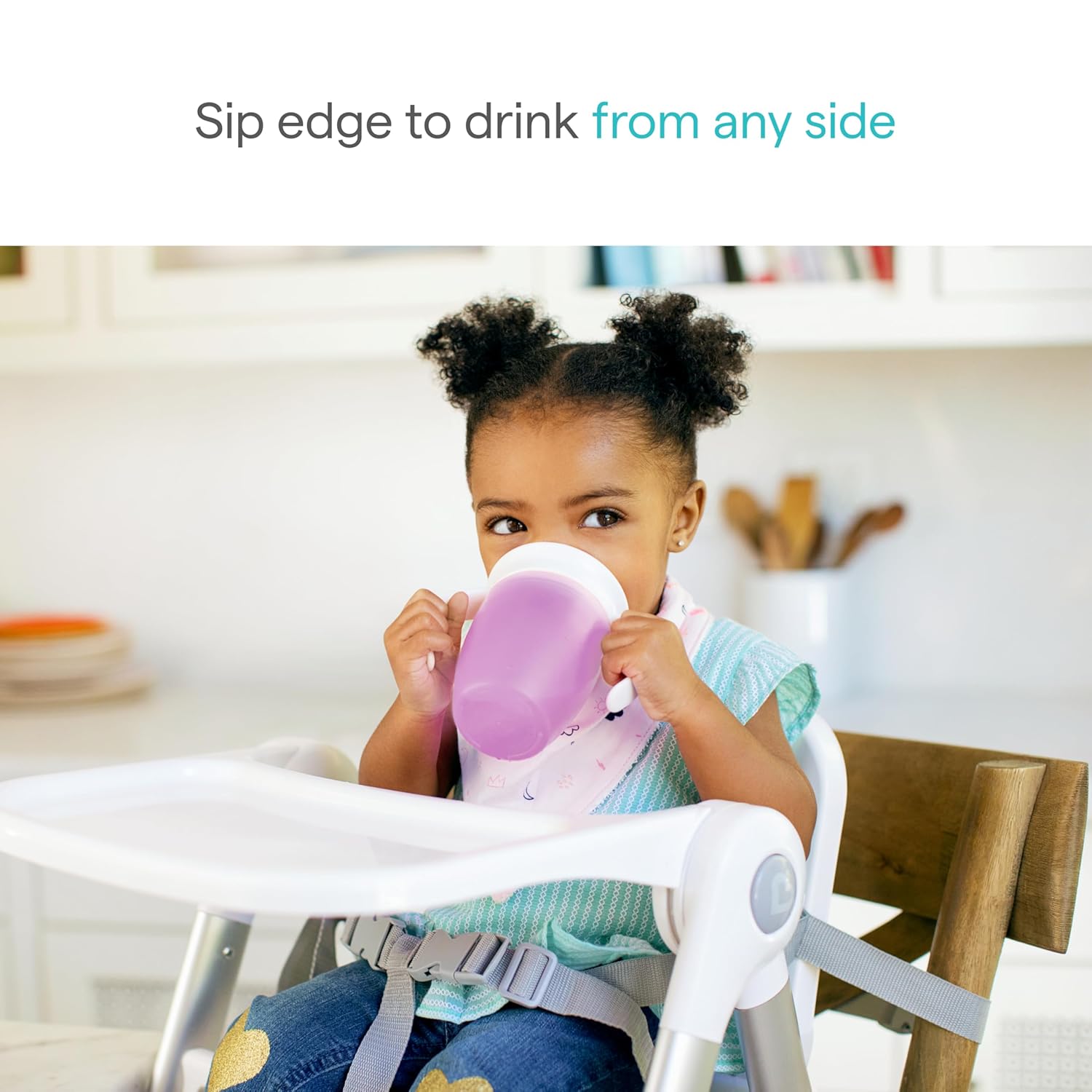 360° Rotating Anti-Spill Duckbill Toddler Training Cup | Spoutless Leak-Proof Sippy Cup
