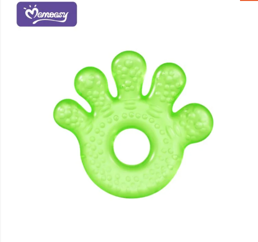 Momeasy Water-Filled Cooling Baby Teethers - Multi-Shape Set Soothe your baby's sore gums with this set of colorful, water-filled teethers