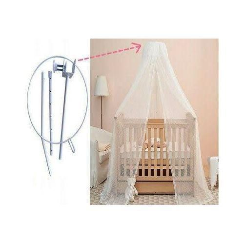 Premium Adjustable 360° Rotating Baby Cot Mosquito Net with Stand