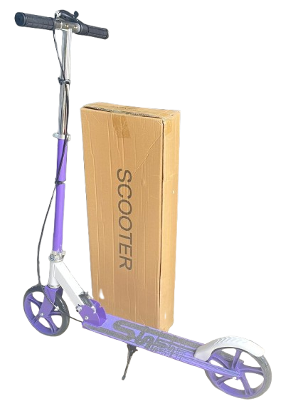 Elite Foldable Metallic Kick Scooter – Adjustable Lightweight Aluminum Commuter for Kids & Teens