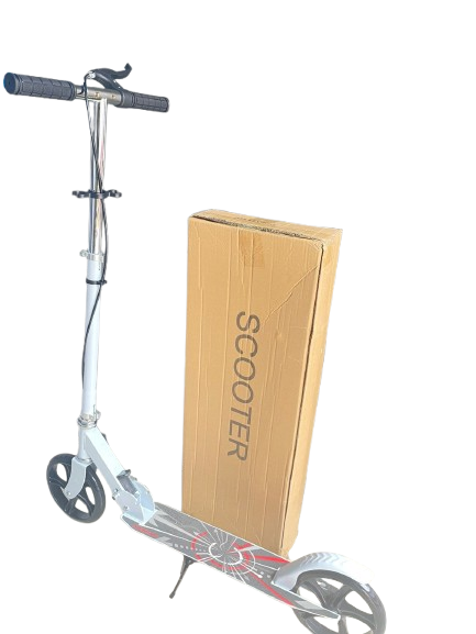 Elite Foldable Metallic Kick Scooter – Adjustable Lightweight Aluminum Commuter for Kids & Teens