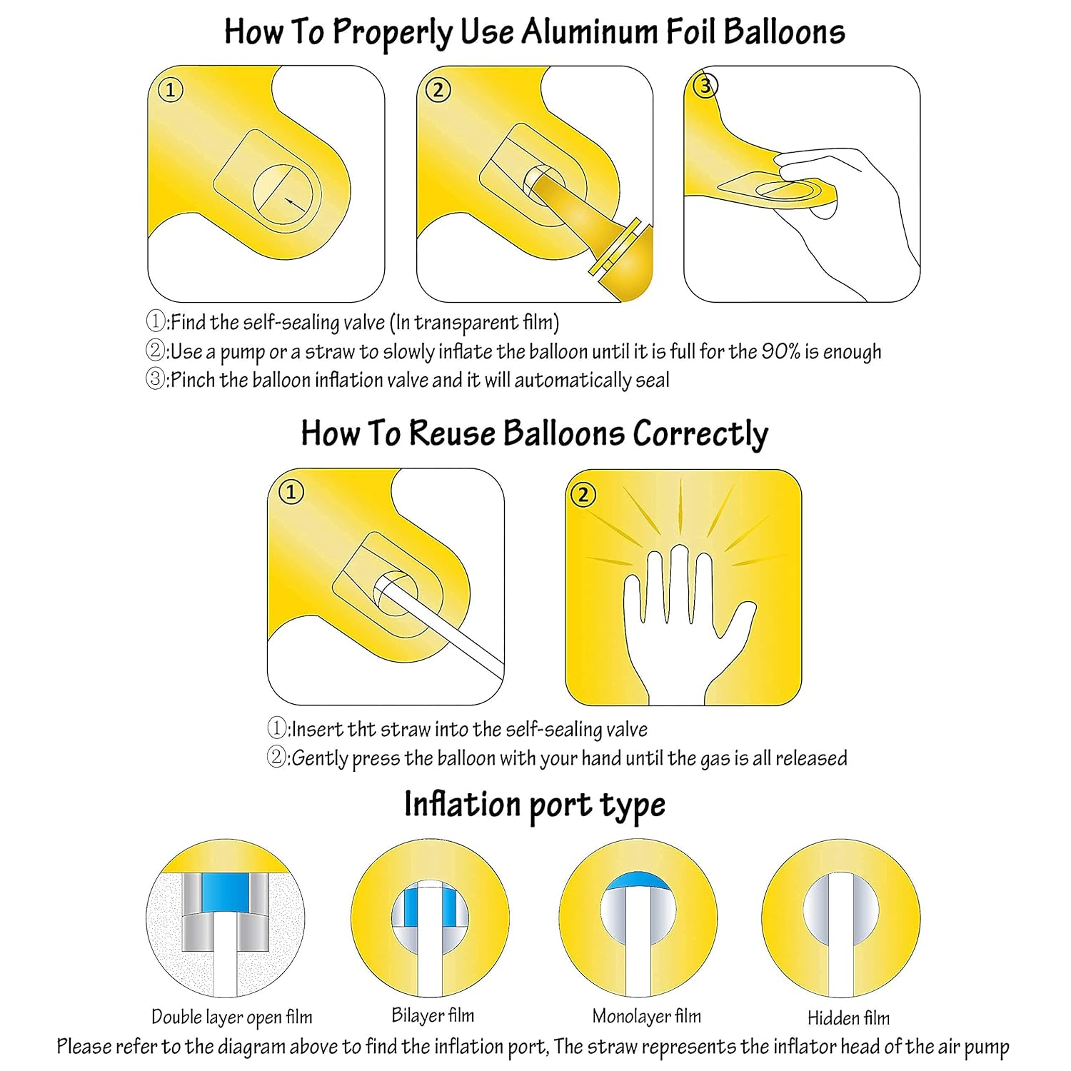 Jumbo Helium Foil Number Balloons – Premium Metallic Balloons for Birthdays, Weddings & Anniversary Parties