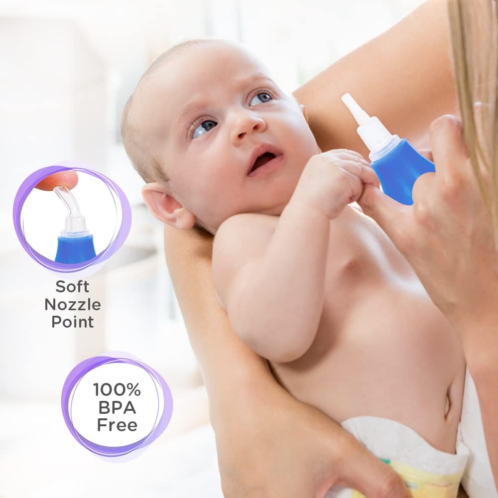 Baby Nose Cleaner | Nasal Aspirator for Babies | Vacuum Sucker Mucus Snot Aspirator for Babies