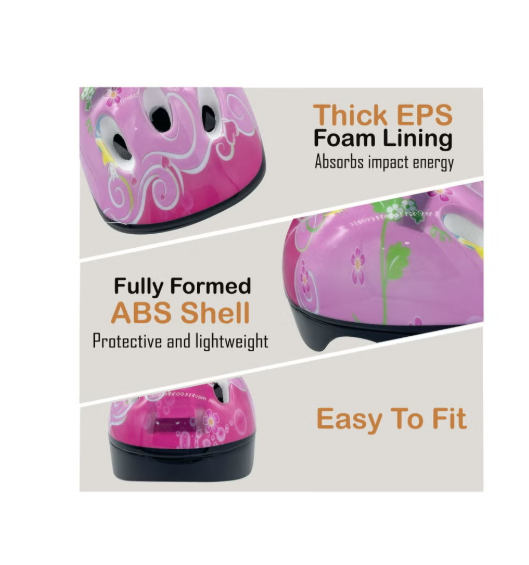 Kids Bike Helmets,Adjustable Toddler Helmet with Shock-Absorbing Protective Foam Inner Shell,Kids Bicycle Helmet,Kids Sports Protective Equipment,Kids Bike Helmet for Cycling