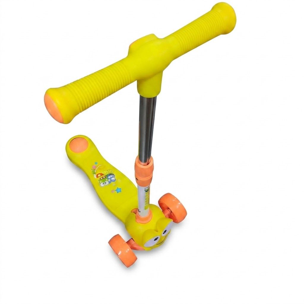 Durable 3-Wheel Beginner Kick Scooter for Kids – Stability Design