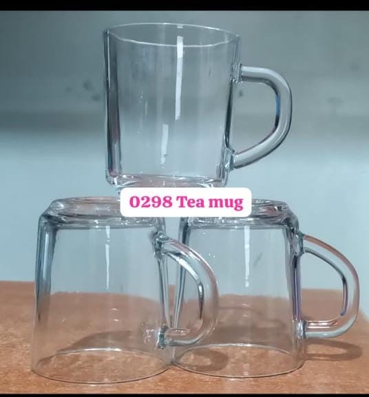 0298 tea mug 6pcs Coffee Milk Tea Drinking CupsENHANCE YOUR COFFEE EXPERIENCE - As a great coffee lover, handmade double wall glass coffee mugs 350ML will fit you perfectly! Cups with an elegant,