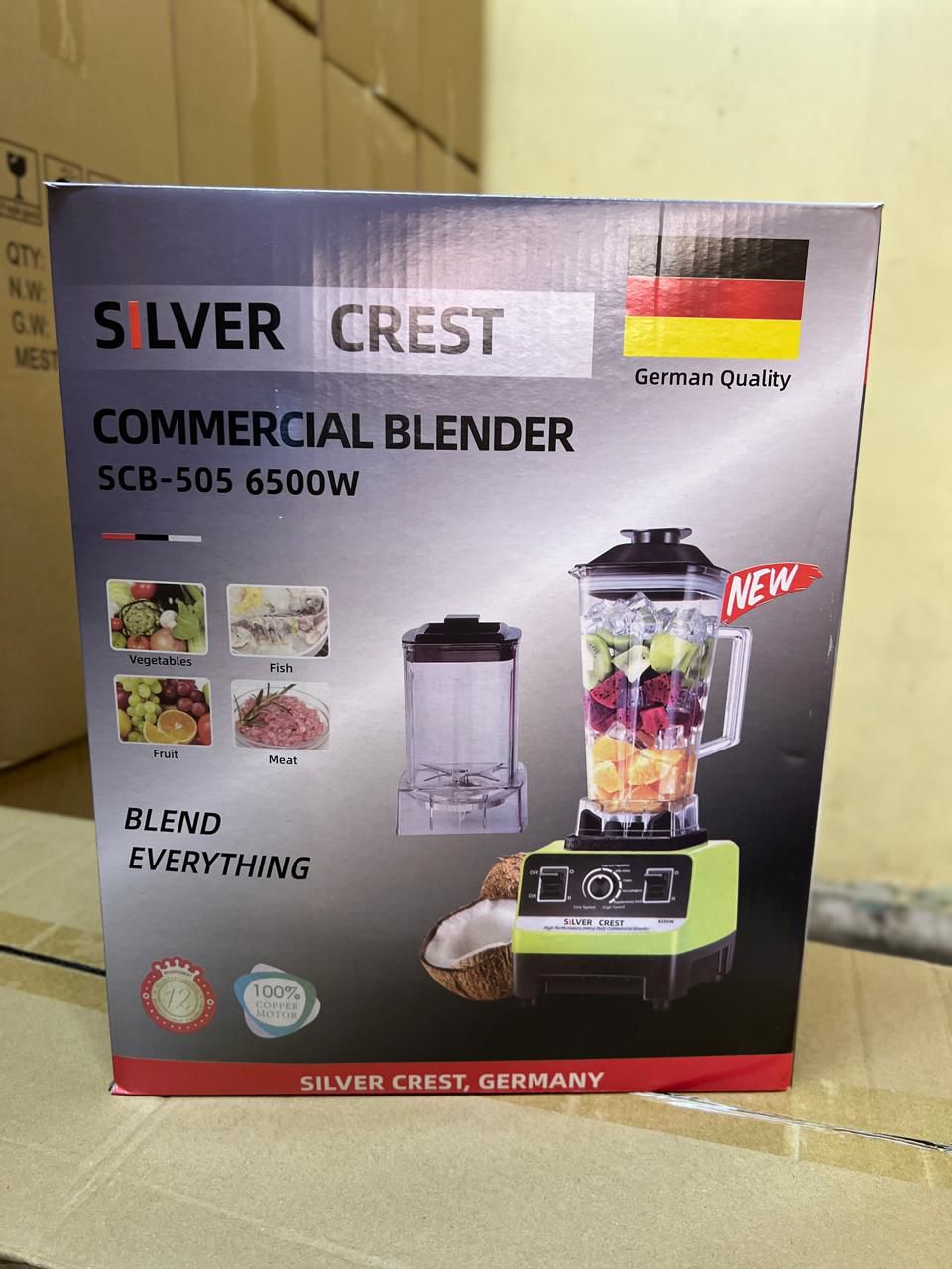 4500 watts Silver crest commercial blender