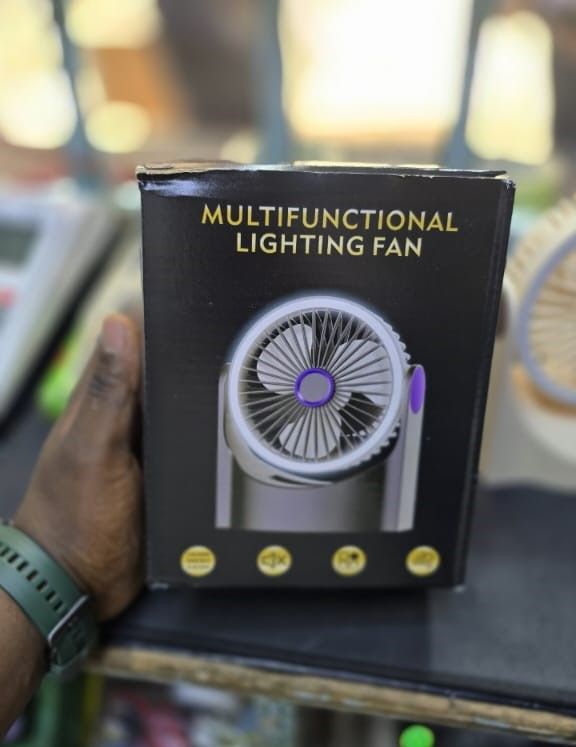 Fan Portable Fan Electric Fan Light Multi Functional Clip Fan